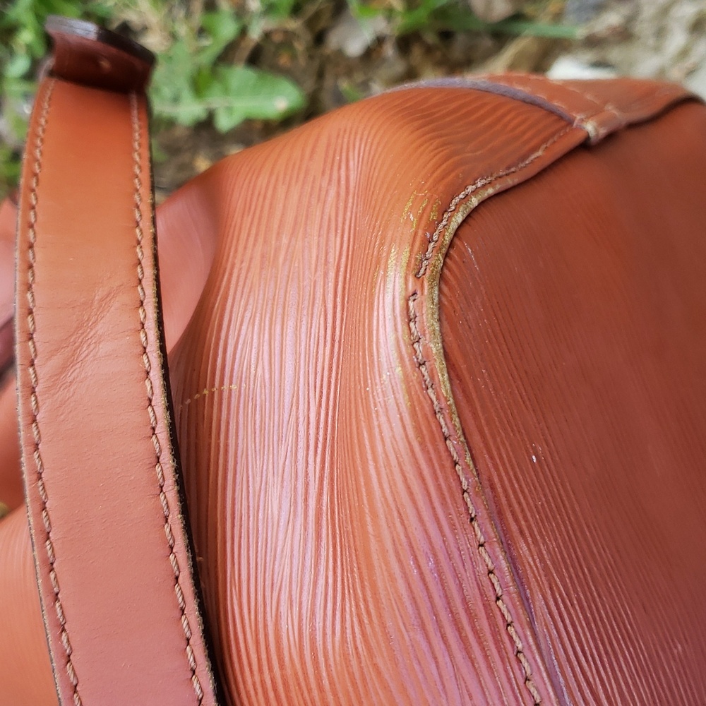 Vintage Louis Vuitton Petit Noe Epi Leather Bucket Bag Luxury Classic 90s - Picture 6 of 17